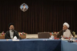 دیدار مداحان بعثه مقام معظم رهبری در عتبات عالیات با نماینده ولی فقیه در امور حج و زیارت در قم 11