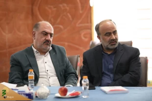 دیدار مداحان بعثه مقام معظم رهبری در عتبات عالیات با نماینده ولی فقیه در امور حج و زیارت در قم 14