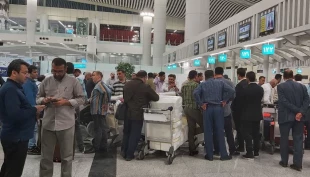 نخستین گروه از عوامل حج 1402 امشب رهسپار عربستان شدند 6