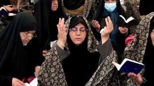 نخستین دعای ندبه زائران ایرانی در مدینه منوره 4