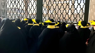 گزارش تصویری از حضور اولین کاروانهای ایرانی در مسجدالنبی + عکس 2