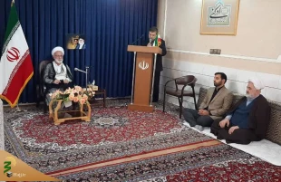 کارگزاران حج مرکزی با نماینده ولی فقیه دیدار کردند 2