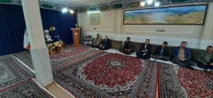 کارگزاران حج مرکزی با نماینده ولی فقیه دیدار کردند 4