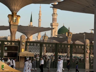 گزارش تصویری از مسجد النبی + عکس 2