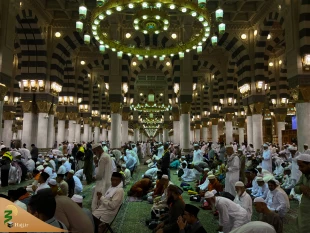 گزارش تصویری از مسجد النبی + عکس 2