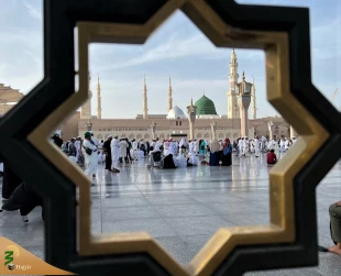 گزارش تصویری از مسجد النبی + عکس 2