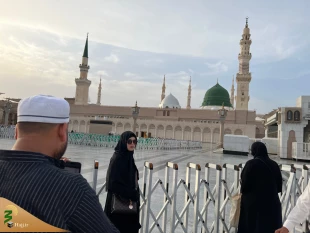 گزارش تصویری از مسجد النبی + عکس 2گزارش تصویری از مسجد النبی + عکس 2