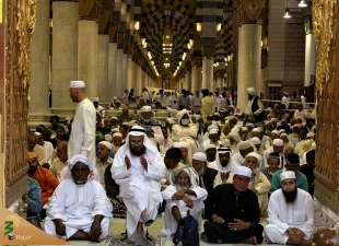 گزارش تصویری از مسجد النبی + عکس 2