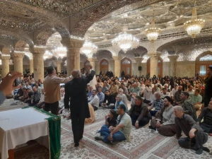 برگزاری جشن میلاد خجسته امام رضا(ع) در حرم مطهر علوی 