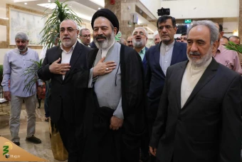 ورود سرپرست حجاج ایرانی و رئیس سازمان حج و زیارت به سرزمین وحی  10