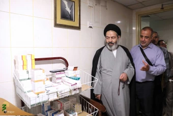 دیدار صمیمی سرپرست حجاج ایرانی با زائران کشورمان درمدینه منوره _ 1 11