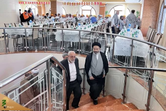 دیدار صمیمی سرپرست حجاج ایرانی با زائران کشورمان درمدینه منوره _ 1 23