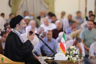 مراسم دعای کمیل زائران ایرانی در مدینه منوره 14