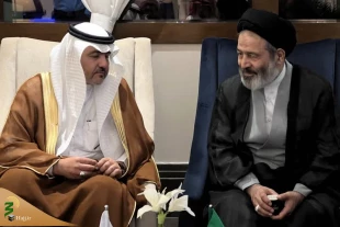 Head of Iranian Pilgrims Welcomed by Saudi Deputy Minister of Hajj and Umrah in Medina 2