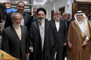 Head of Iranian Pilgrims Welcomed by Saudi Deputy Minister of Hajj and Umrah in Medina 7
