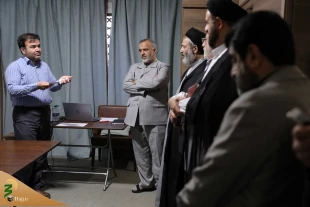 بازدید سرپرست حجاج ایرانی از ستاد اجرایی حج در مدینه 8