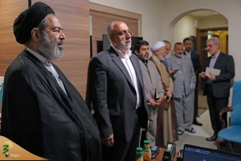 
بازدید سرپرست حجاج ایرانی از ستاد اجرایی حج در مدینه 25