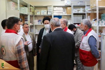 بازدید سرپرست حجاج ایرانی از مرکز پزشکی حج و زیارت در مدینه 5