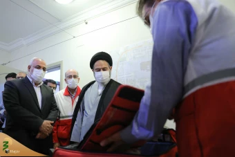 بازدید سرپرست حجاج ایرانی از مرکز پزشکی حج و زیارت در مدینه 18