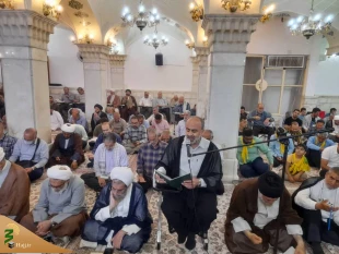 مراسم دعای پر فیض کمیل در حرم مطهر امیرالمومنین علی (ع) 2