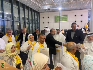 Iranian Pilgrims' Flights to Jeddah Airport Started 3