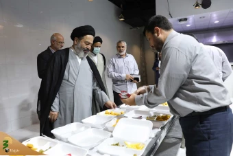 بازدید سرپرست حجاج ایرانی از ایستگاه بین راهی 17