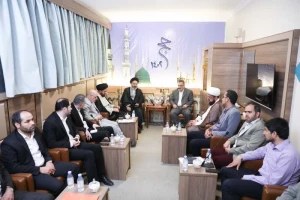 Meeting of Holy Quran Reciters and Memorizers With Head of Iranian Pilgrims