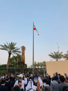 سفارت ایران در عربستان بطور رسمی بازگشایی شد