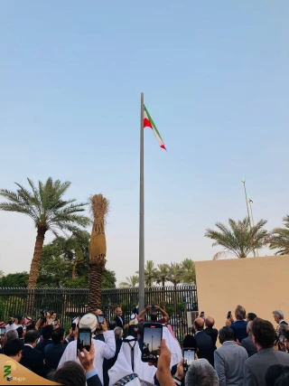 سفارت ایران در عربستان بطور رسمی بازگشایی شد