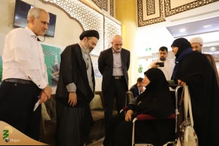 بازدید امروز سرپرست حجاج ایرانی از یکی از هتل های محل اسکان زائرین ایرانی 6