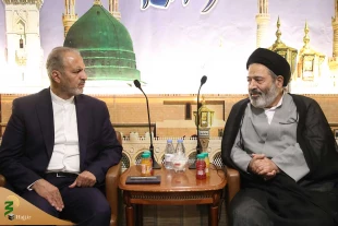 دیدار معاون کنسولی وزارت خارجه با نماینده ولی فقیه در امور حج و زیارت 2