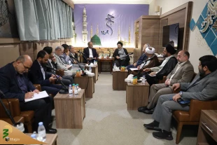 دیدار معاون کنسولی وزارت خارجه با نماینده ولی فقیه در امور حج و زیارت 3