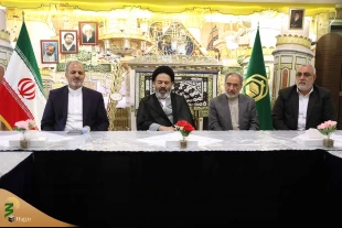 دیدار معاون کنسولی وزارت خارجه با نماینده ولی فقیه در امور حج و زیارت 4