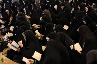 مراسم دعای کمیل زائران ایرانی در مدینه منوره 21