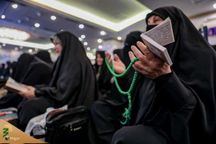 سومین مراسم دعای کمیل در مدینه برگزار شد + عکس 12
