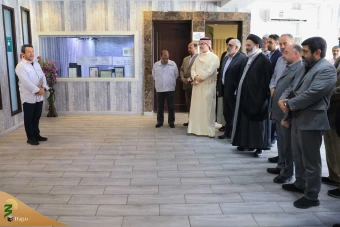 
بازدید سرپرست حجاج ایرانی از آشپزخانه بدر در مدینه
 2