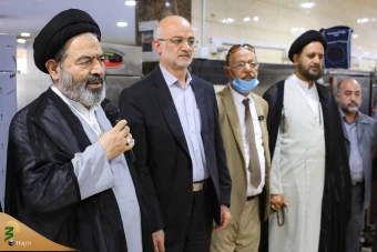 
بازدید سرپرست حجاج ایرانی از آشپزخانه بدر در مدینه
 12