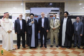 
بازدید سرپرست حجاج ایرانی از آشپزخانه بدر در مدینه
 13