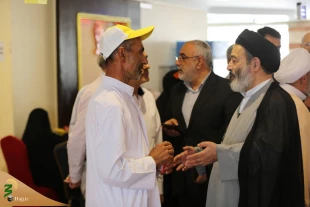گزارشی ازبازدید سرزده سرپرست حجاج ایرانی ازهتل حجاج کشورمان درمدینه+فیلم 3