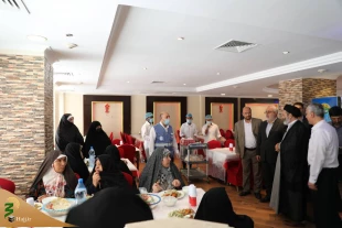 گزارشی ازبازدید سرزده سرپرست حجاج ایرانی ازهتل حجاج کشورمان درمدینه+فیلم 4