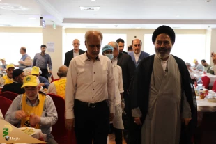 گزارشی ازبازدید سرزده سرپرست حجاج ایرانی ازهتل حجاج کشورمان درمدینه+فیلم 5