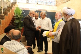 گزارشی ازبازدید سرزده سرپرست حجاج ایرانی ازهتل حجاج کشورمان درمدینه+فیلم 8