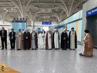 نمایندگان آیات عظام و مراجع تقلید وارد مدینه منوره شدند
 2