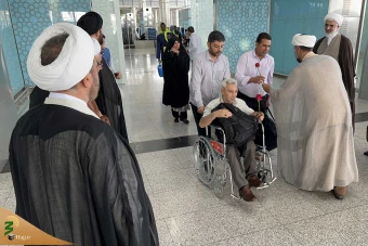 
ورود کاروان جانبازان به مدینه النبی
 2
