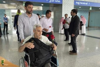 
ورود کاروان جانبازان به مدینه النبی
 15