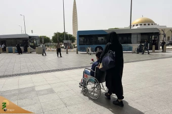 
ورود کاروان جانبازان به مدینه النبی
 25