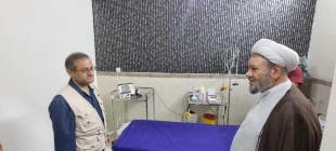 بازدید مسئول دفترنمایندگی بعثه عراق از درمانگاه مرکزی زائران ایرانی در کربلا 9