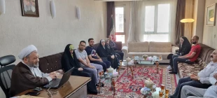 تقدیر از زوج های جوان کاروان های زیارتی  3