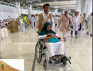 طواف خانه خدا با ویلچر + تصاویر 11