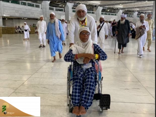 طواف خانه خدا با ویلچر + تصاویر 18